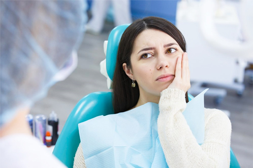 Пациент на приеме у стоматолога